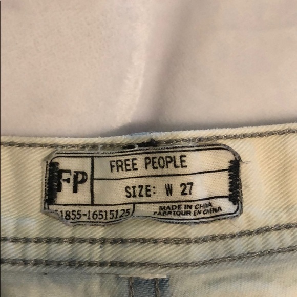 Free People denim shorts - Picture 3 of 3